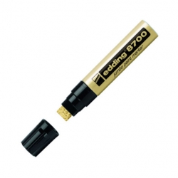 Edding - Edding 8700 Jumbo Paint Kesik Uçlu Markör 18mm Altın