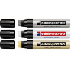 Edding - Edding 8700 Jumbo Paint Kesik Uçlu Markör 18mm