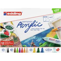 Edding - Edding Akrilik Marker Kalem Creative Set 12li