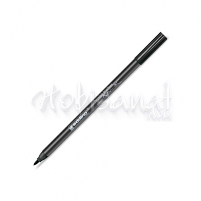 Edding Fırça Uçlu Porselen Kalemi 1-4mm Black