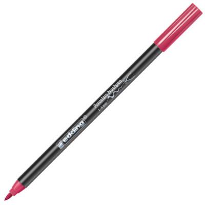 Edding Fırça Uçlu Porselen Kalemi 1-4mm Carmine Red