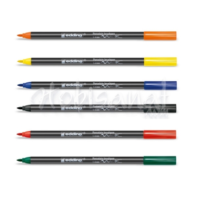 Edding Fırça Uçlu Porselen Kalemi 1-4mm
