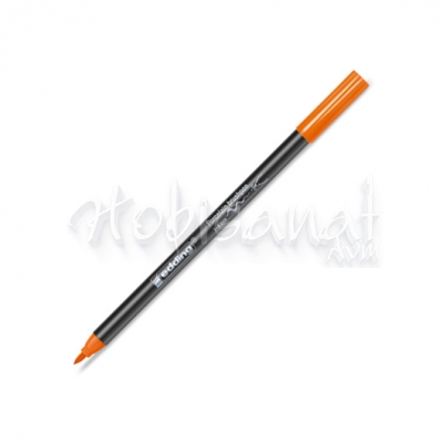 Edding Fırça Uçlu Porselen Kalemi 1-4mm Orange