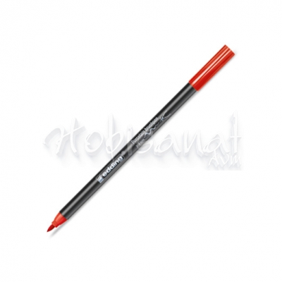 Edding Fırça Uçlu Porselen Kalemi 1-4mm Red