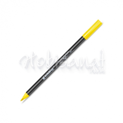 Edding Fırça Uçlu Porselen Kalemi 1-4mm Yellow