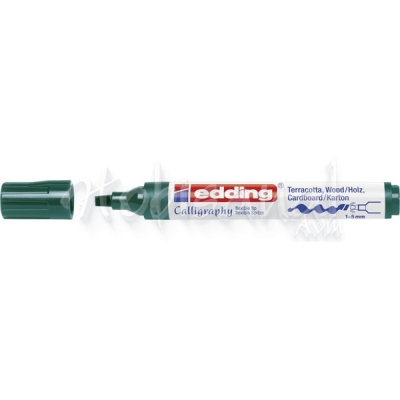 Edding 1455 Kaligrafi Kalemi 5mm Yeşil