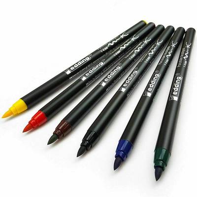 Edding Porselen Kalemi 6lı Set 4200 Standart Renkler
