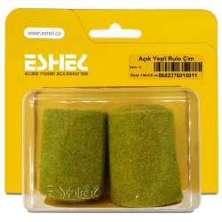 Eshel - Eshel Açık Yeşil Rulo Çim 100×5,5cm Paket İçi:2