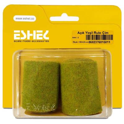 Eshel Açık Yeşil Rulo Çim 100×5,5cm Paket İçi:2