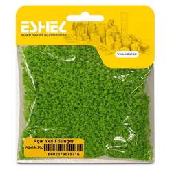 Eshel - Eshel Açık Yeşil Sünger Paket İçi:20g