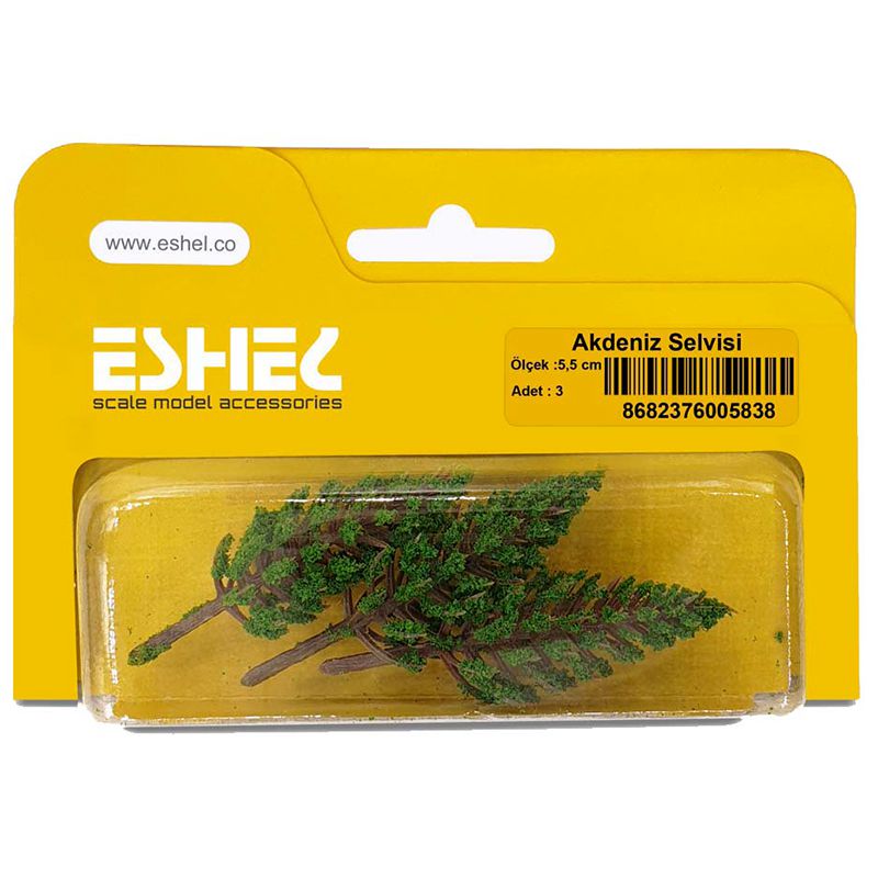 Eshel Akdeniz Selvisi 5,5cm Paket İçi:3