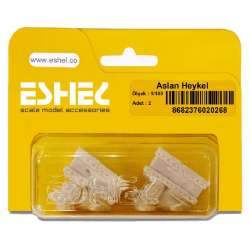 Eshel - Eshel Aslan Heykel 1-100 Paket İçi:2