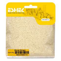 Eshel - Eshel Beyaz Sünger Paket İçi:20 gr