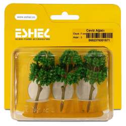 Eshel - Eshel Ceviz Ağacı 7cm Paket İçi:3