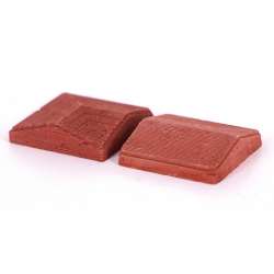 Eshel Duvar Üstü ve Köşe Taşı Kırmızı 1/12 2.5x1x1.2cm - 3