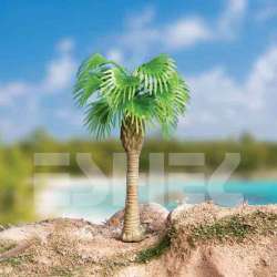 Eshel - Eshel Kısa Palmiye Ağacı Maketi 4cm 2li