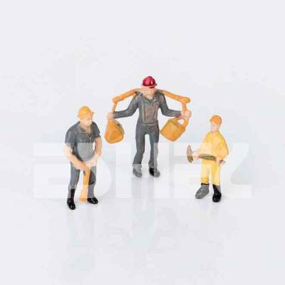 Eshel Maden İşçisi Figürü 1-50 Paket İçi:2