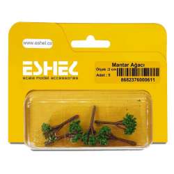 Eshel - Eshel Mantar Ağacı 2cm Paket İçi:5