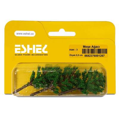 Eshel Meşe Ağacı 5,5cm Paket İçi:3