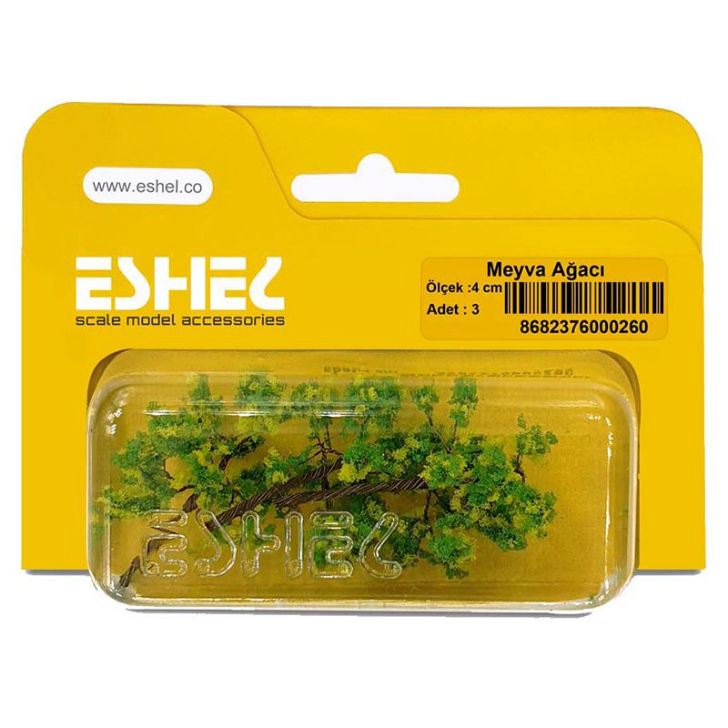 Eshel Meyva Ağacı 4cm Paket İçi:3
