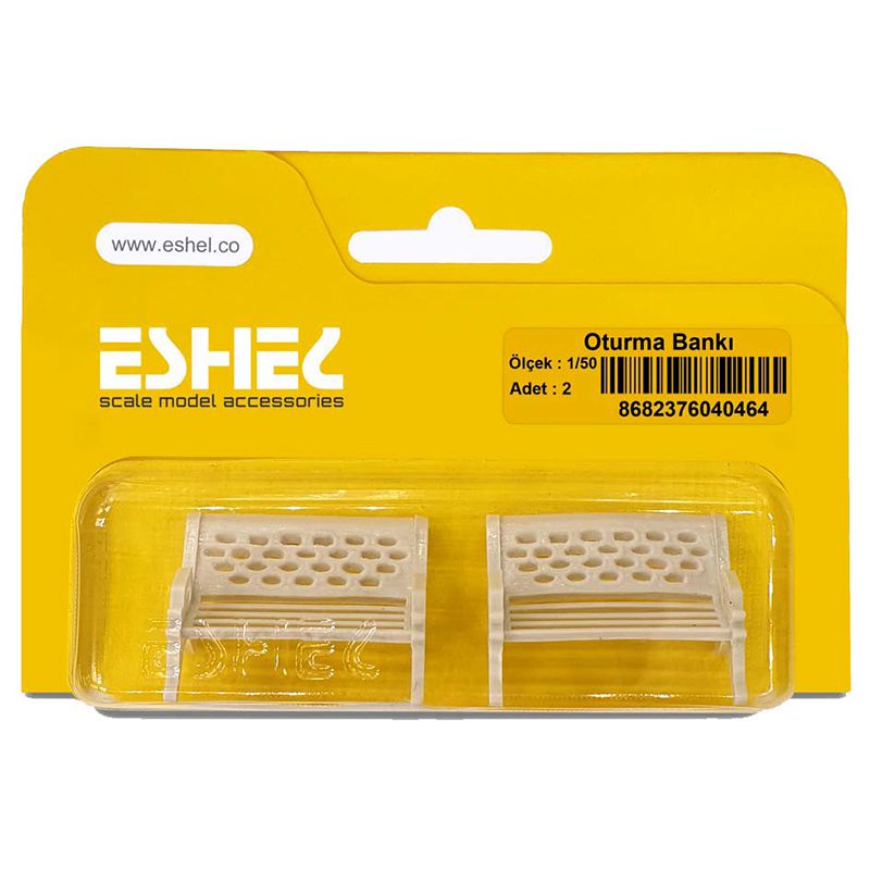 Eshel Oturma Bankı 1-50 Paket İçi:2