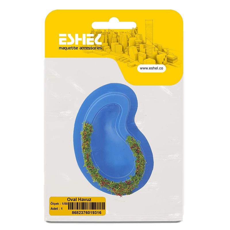 Eshel Oval Havuz 1-50 Paket İçi:1