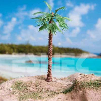Eshel Washingtonia Palmiye Ağacı Maketi 5,5cm 3lü