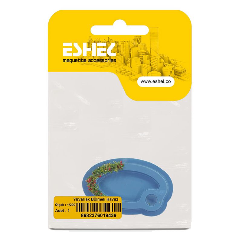 Eshel Yuvarlak Bölmeli Havuz 1-200 Paket İçi:1