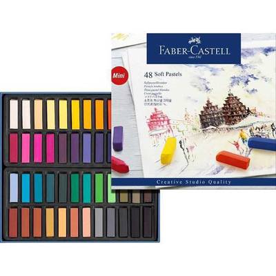 Faber Castell Creative Studio Yarım Boy Soft Pastel 48li Kod:128248
