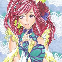 Faber Castell 6 Pitt Artist Pen Manga Shojo Set 167155 - 3