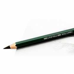 Faber Castell - Faber Castell 9000 Dereceli Jumbo Kurşun Kalem