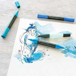 Faber Castell Albrecht Dürer Watercolor Marker 10 Renk - 3
