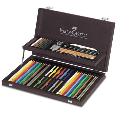 Faber Castell Art&Graphic Compendium Ahşap Kutulu Set 110088