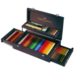 Faber Castell - Faber Castell Art&Graphic Collection Ahşap Kutulu Set 110086
