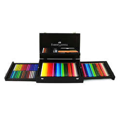 Faber Castell - Faber Castell Art&Graphic Collection Ahşap Kutulu Set 110086 (1)