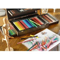 Faber Castell Art&Graphic Collection Ahşap Kutulu Set 110086 - 5