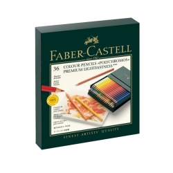 Faber Castell - Faber Castell Colour Pencils Polychromos 36lı Set Studio Box Kod:110038