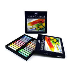 Faber Castell - Faber Castell Creative Studio Tam Boy Soft Pastel 24lü Kod:128324