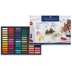 Faber Castell - Faber Castell Creative Studio Yarım Boy Soft Pastel 72li