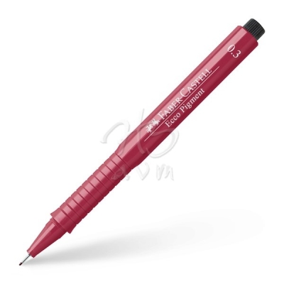 Faber Castell Ecco Pigment Teknik Çizim Kalemi 0,3mm Kırmızı