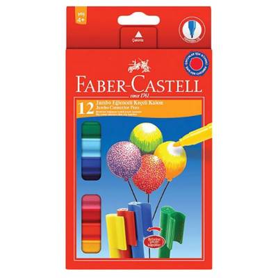 Faber Castell Eğlenceli Jumbo Keçeli Kalem 12li 5068