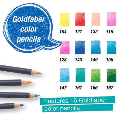 Faber Castell Goldfaber Aqua Gift Set