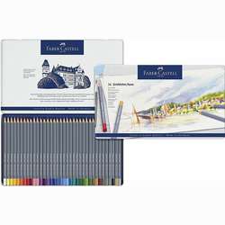 Faber Castell - Faber Castell Goldfaber Aqua Renkli Boya Kalemi 36lı Set 124636