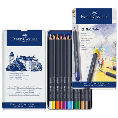 Faber Castell Goldfaber Renkli Boya Kalemi 12li Set