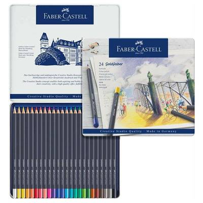 Faber Castell Goldfaber Renkli Boya Kalemi 24lü Set 114724