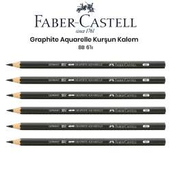 Faber Castell - Faber Castell Graphite Aquarelle Kurşun Kalem 8B 6lı