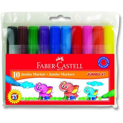 Faber Castell Jumbo Markör 10lu 30047