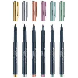 Faber Castell Metallic 6lı 1.5mm 160706 - 3