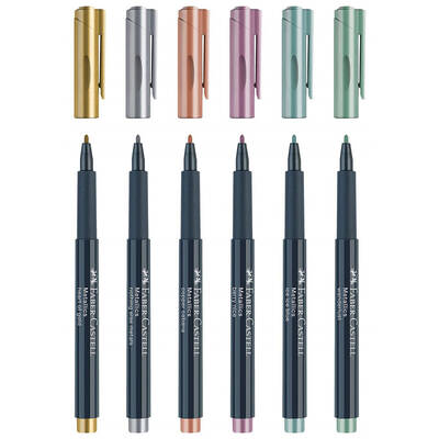 Faber Castell Metallic 6lı 1.5mm 160706