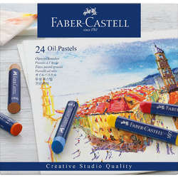 Faber Castell - Faber Castell Oil Pastel Seti 24lü (1)